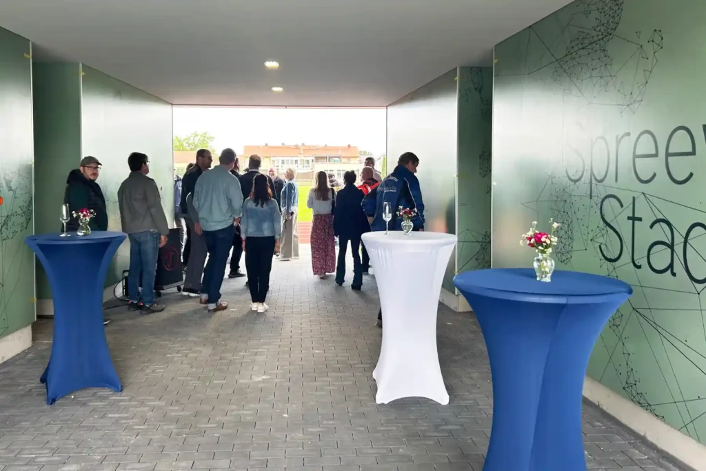 Einweihung Spreewald Sportpark